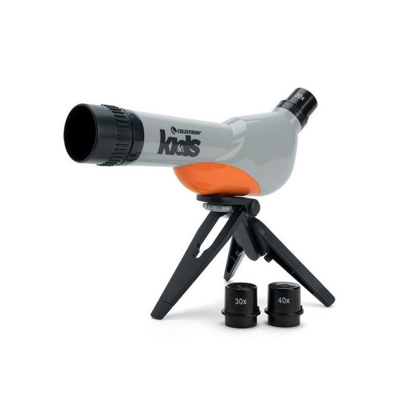 Longue-vue Celestron 30 mm avec trépied de table pour enfants