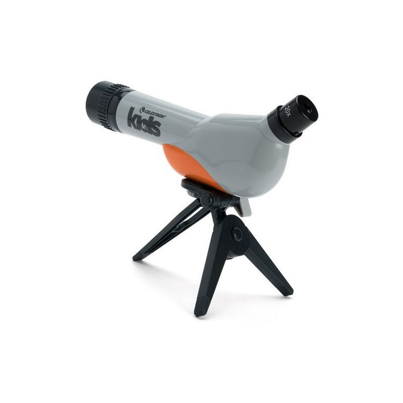 Longue-vue Celestron 30 mm avec trépied de table pour enfants