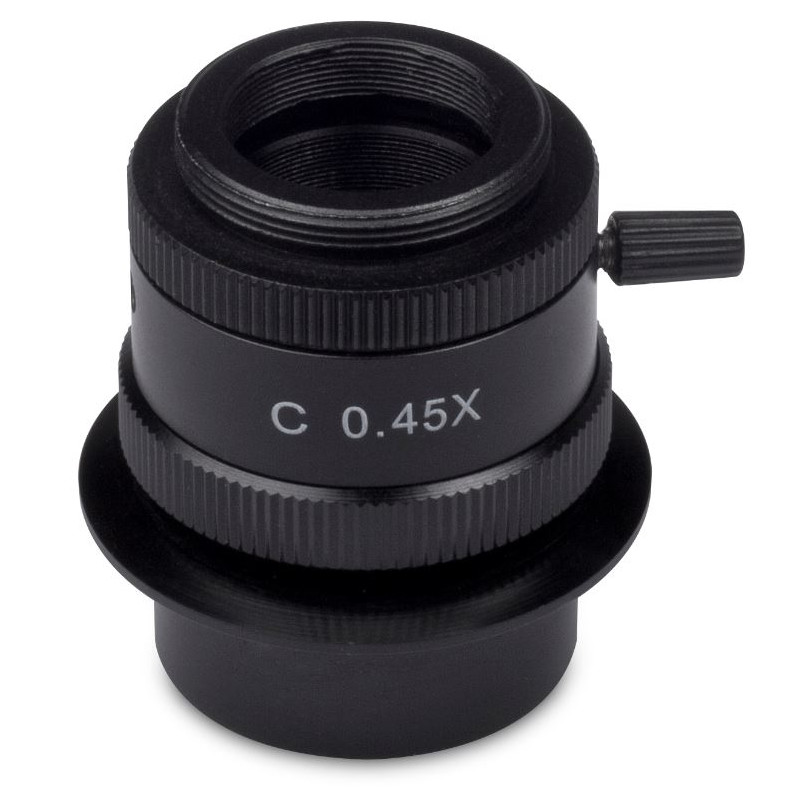 Adaptateur appareil-photo Motic 0.45x, C-Mount, fokus, 1/3"