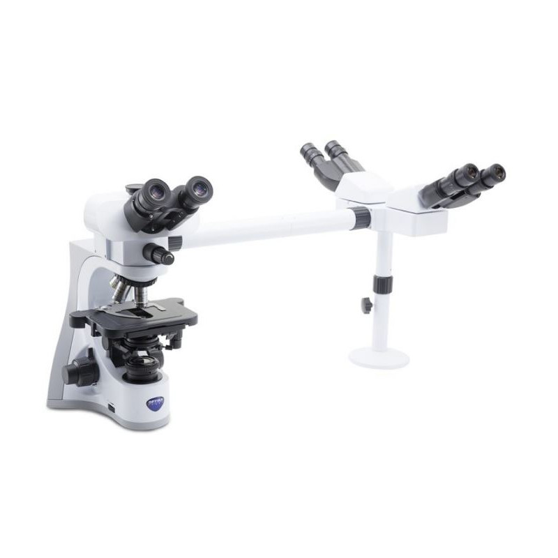 Microscope Optika B-510-3IVD, trino, 3-head, W-PLAN IOS, 40x-1000x, IVD