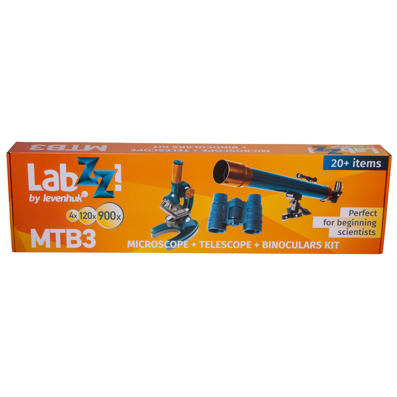 Levenhuk LabZZ MTB3 télescope, microscope et jumelles compris dans le kit