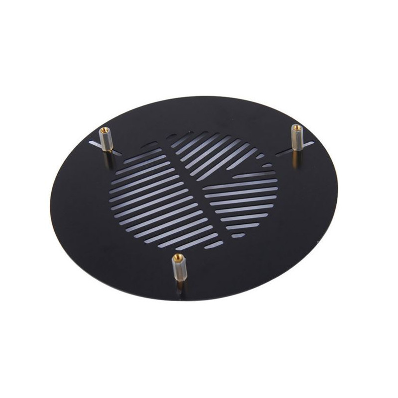 Masque De Mise Au Point Bahtinov Pour Télescope - Acrylique, Pour Diamètre Tube 60-90mm, Avec Supports Métalliques