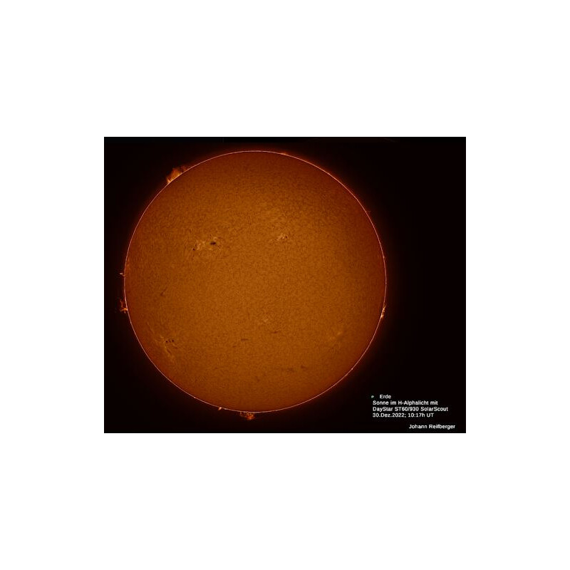 Télescope solaire DayStar ST 60/930 SolarScout SS60-ds H-Alpha OTA