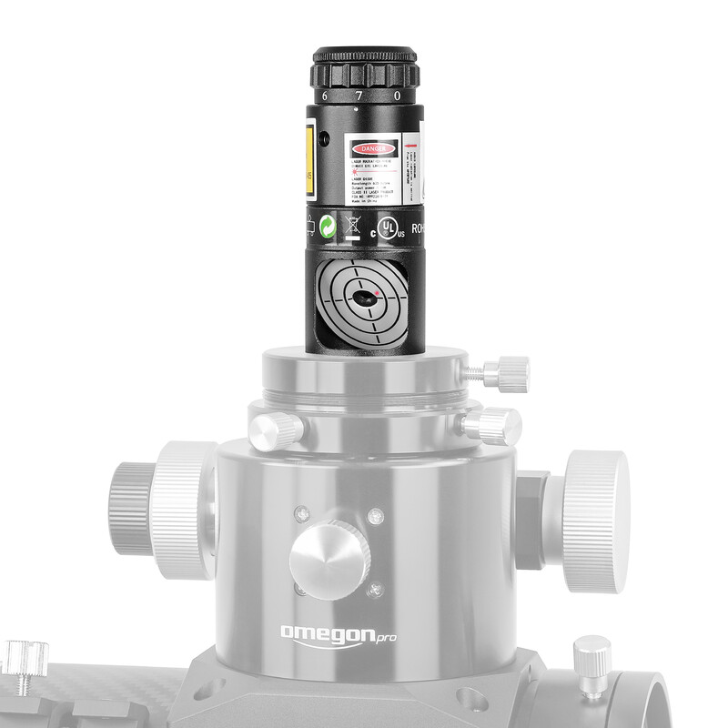 Collimateurs lasers Omegon Newton 1.25'' (avec fenêtre) Rev. B