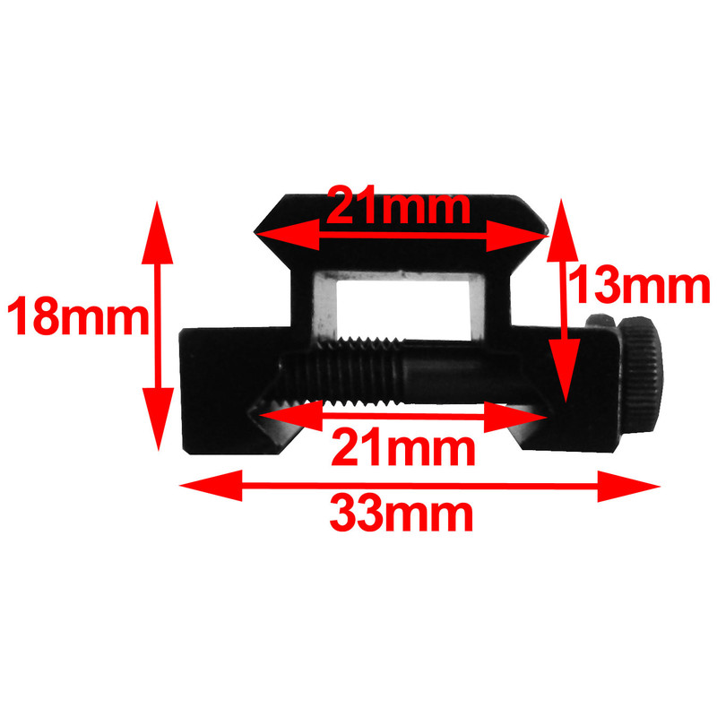 Seben 11mm Rail Dovetail sur Weaver Picatinny Montage Lunette