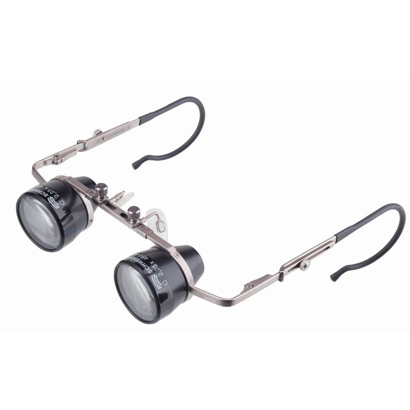 Schweizer Lunettes loupe, Galilei, bino, 2,25x, 450 mm de distance de travail