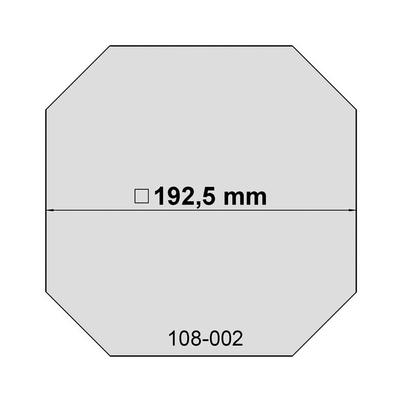 Feuille filtrante euro EMC Filtres solaires de rechange, taille 8 AstroSolar