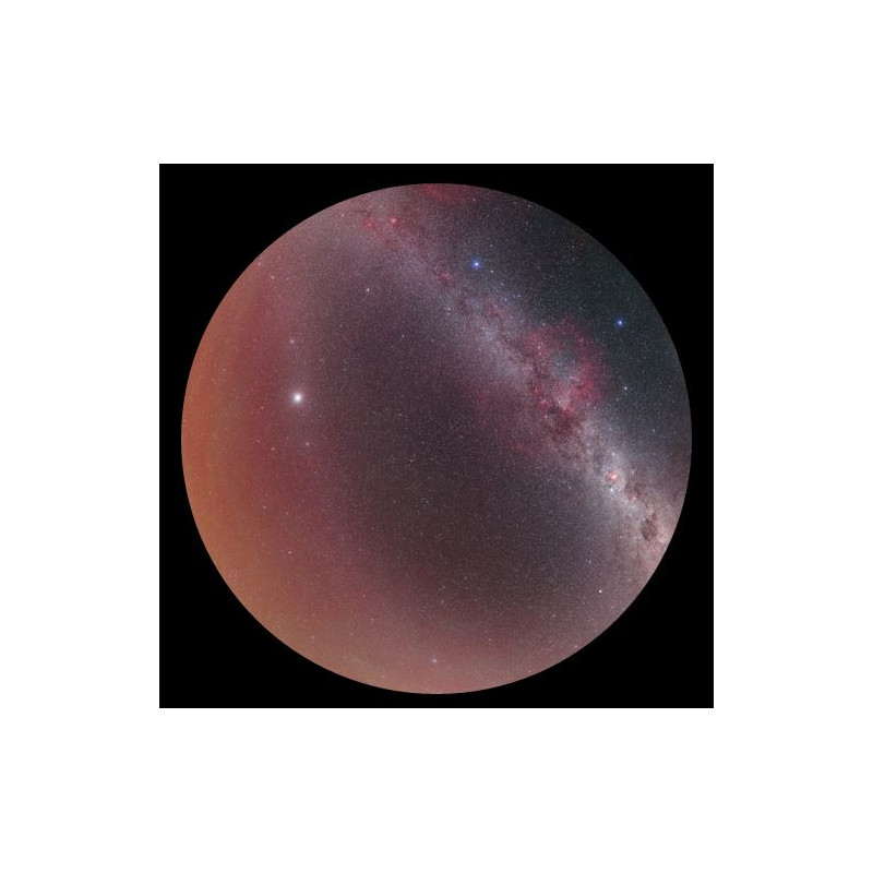 astrial Diapositive pour le Planetarium Sega Homestar Le ciel au-dessus de La Silla Scenic