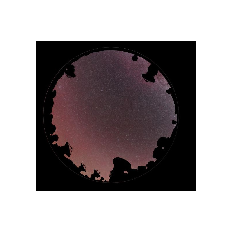 astrial Diapositive pour le Planetarium Sega Homestar Le ciel au-dessus de La Silla Scenic