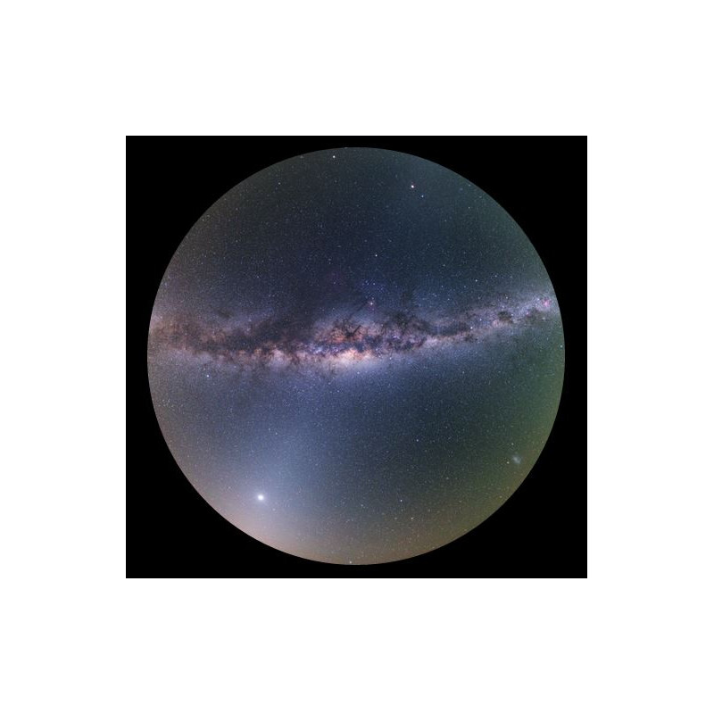 astrial Diapositive pour le Planetarium Homestar de Sega : le ciel au-dessus de Paranal Scenic