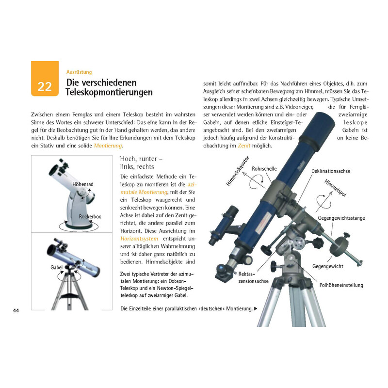 Oculum Verlag Hobby-Astronom in 4 Schritten