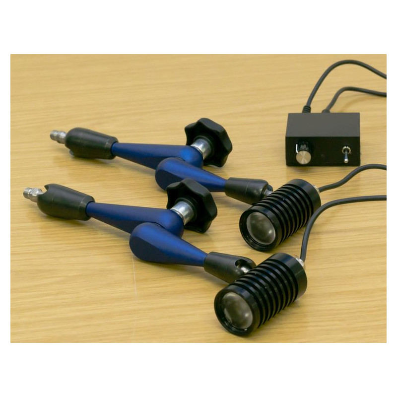 Pulch+Lorenz Éclairage LED double spot pour Trépied Flexi