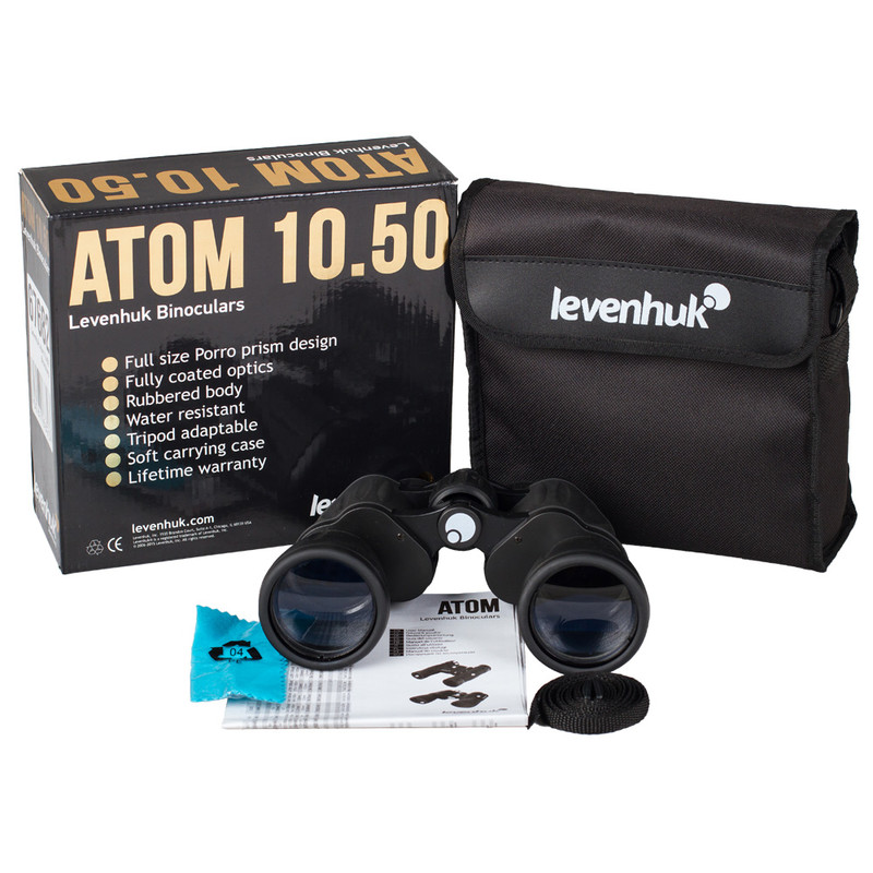 Jumelles Levenhuk Atom 10x50