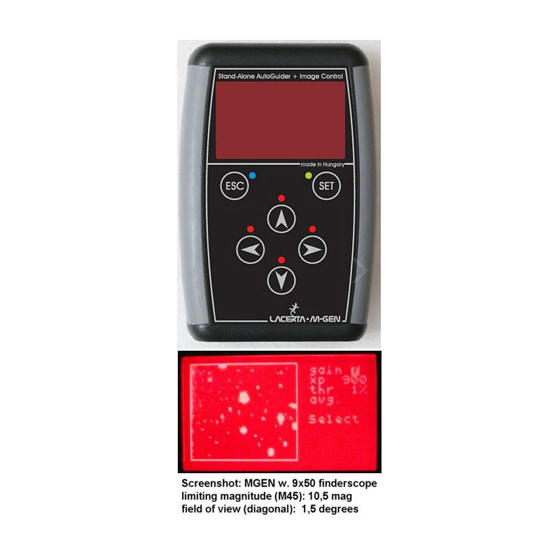 Caméra Lacerta Autoguideur autonome MGEN version 2 avec Lunette de visée 50mm
