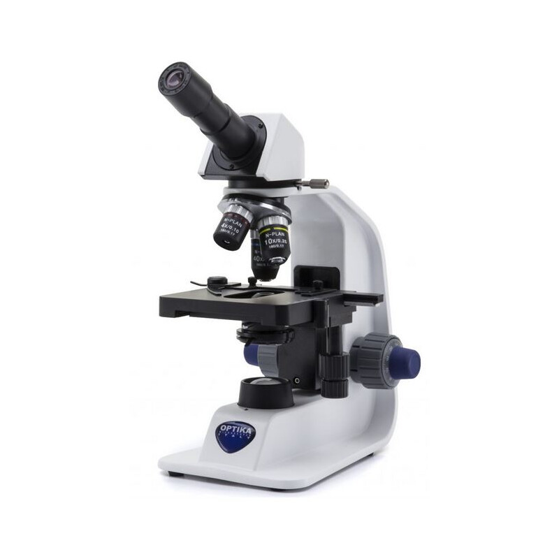 Microscope Optika B-153R-PL, plan, mono, Akku, 40x-600x