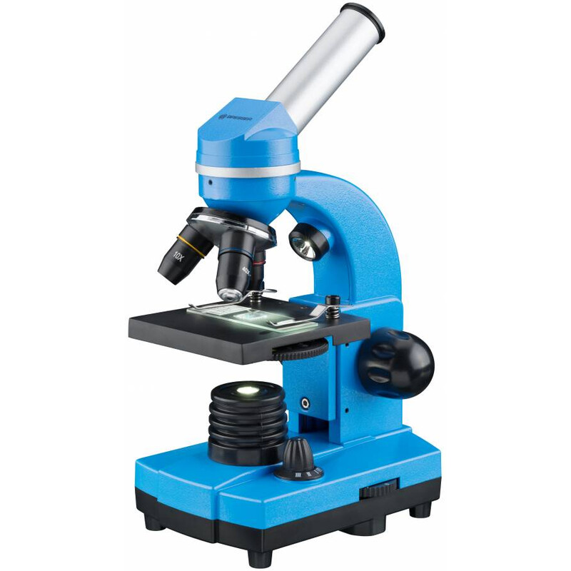 Microscope Bresser Junior Biolux SEL bleu