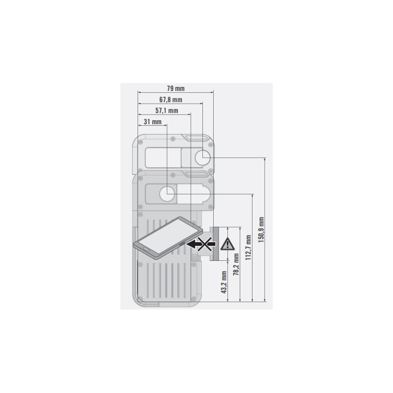 Swarovski Kit adaptateur VPA avec bague d'adaptation AR-S pour ATS/STS, ATM/STM, STR