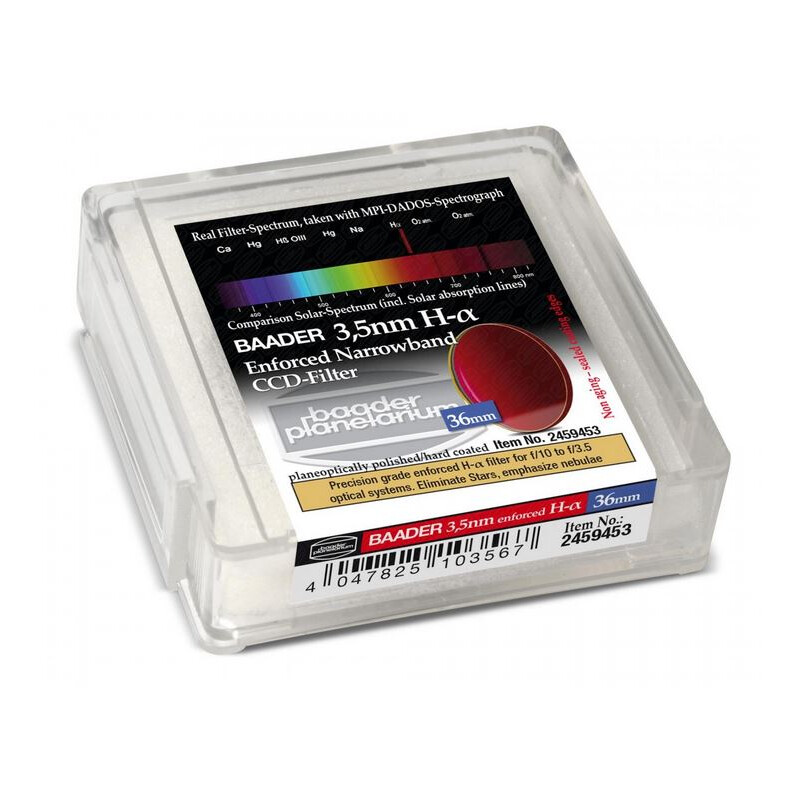 Baader Filtre CCD Ultra-Narrowband 3.5nm H-alpha 36mm