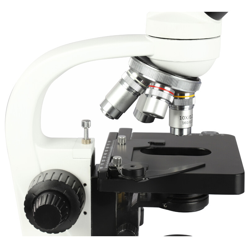 Omegon Microscope BioMon, 40x-1 000x, LED d'