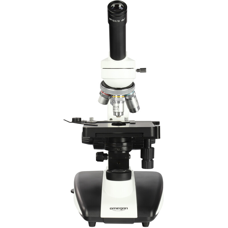 Omegon Microscope BioMon, 40x-1 000x, LED d'