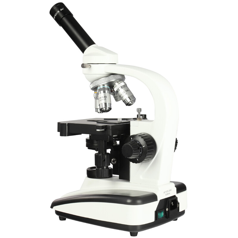 Omegon Microscope BioMon, 40x-1 000x, LED d'