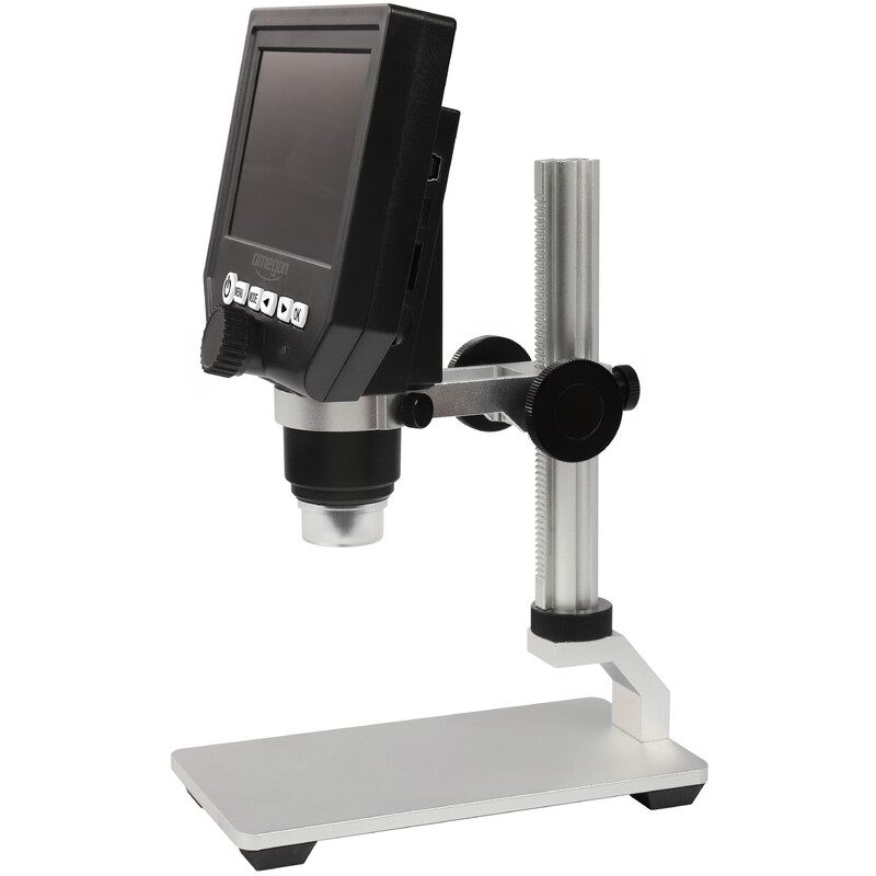 Omegon Microscope DigiStar, 1x-600x, LCD 4,3'' d'