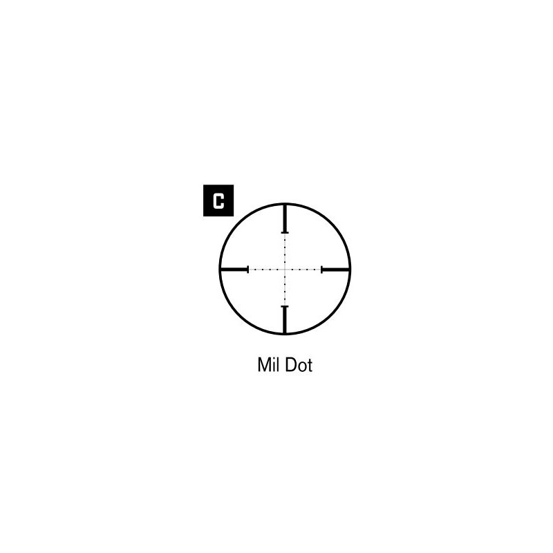 Lunette de tir Leupold Mark AR P5 Mod 1 4-12x40 Mil Dot