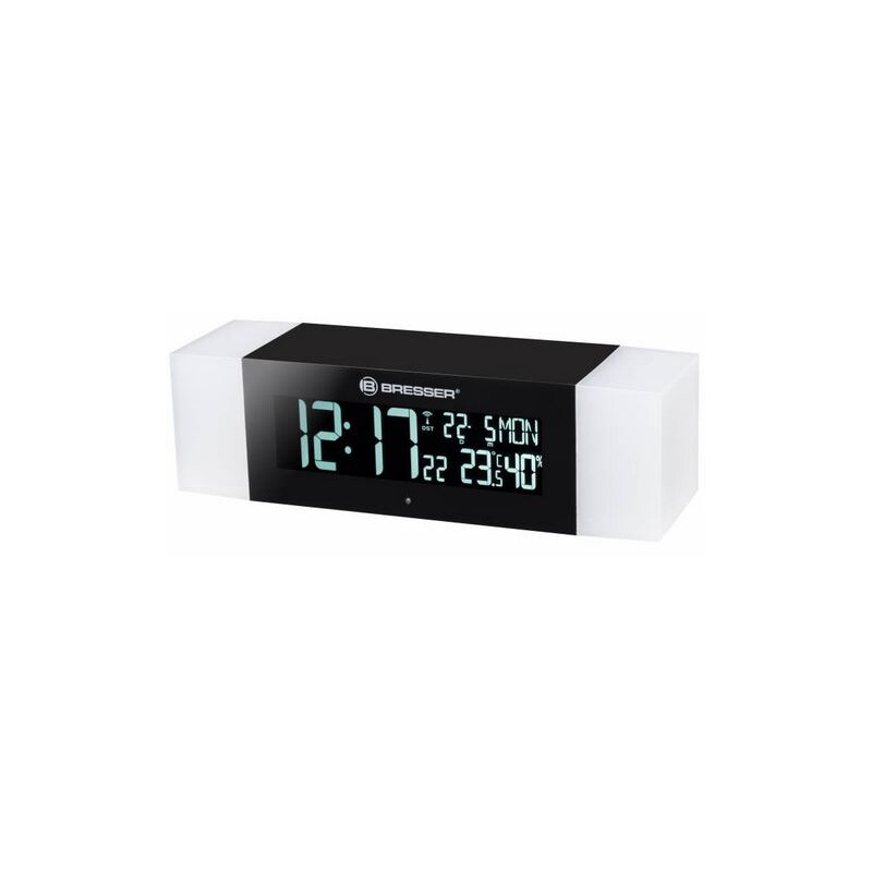 Horloge Bresser Radio-réveil FM lumineux avec fonction Bluetooth