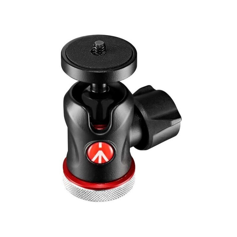 Rotule pour trépieds Manfrotto Micro avec sabot de flash MH492LCD-BH