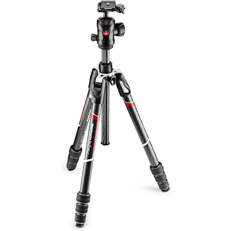 Trépied en carbone Manfrotto MKBFRTC4GT-BH Befree GT Twist avec Rotule