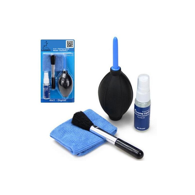 Lacerta Kit de nettoyage pour les optiques