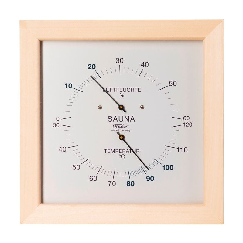 Station météo Fischer Sauna-Thermohygrometer