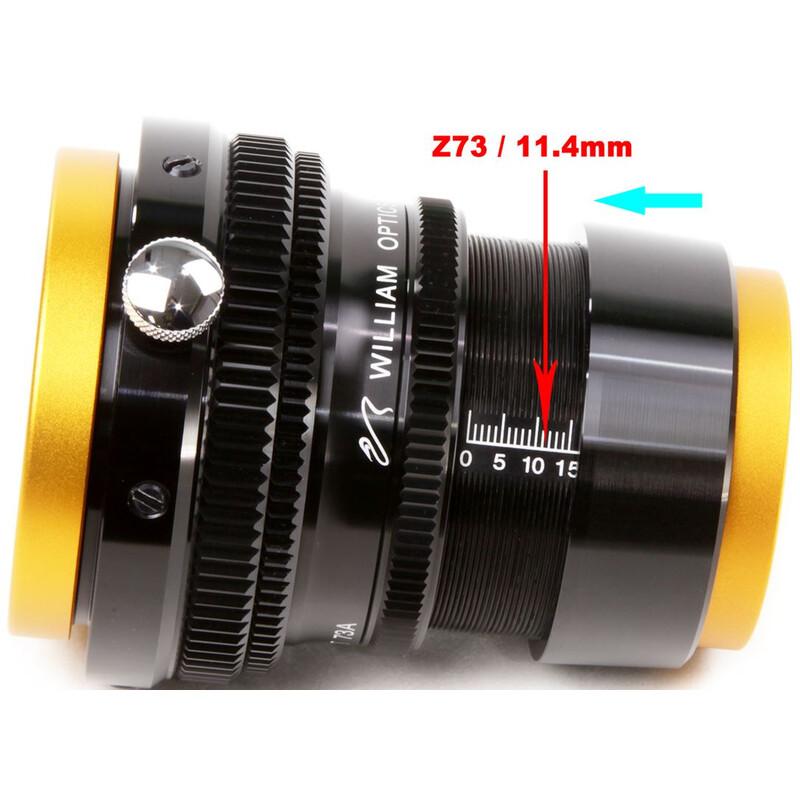 William Optics Flattener Flat73A pour ZenithStar 73