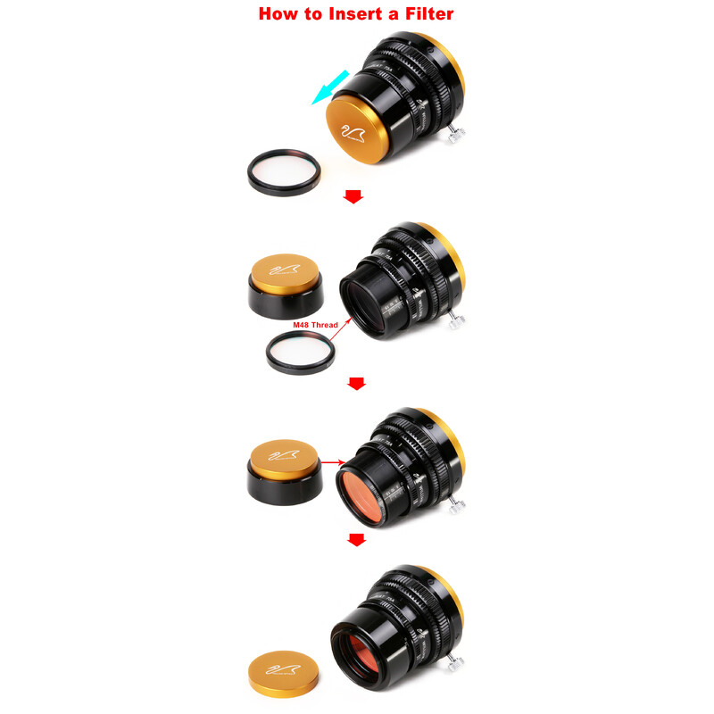 William Optics Flattener Flat73A pour ZenithStar 73