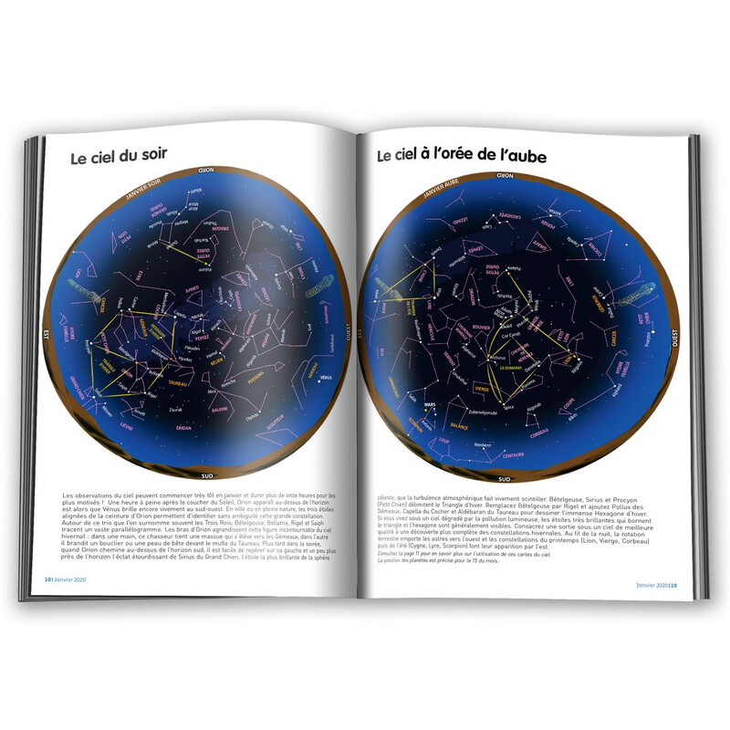 Almanach Amds édition  Le Ciel à l'œil nu en 2020