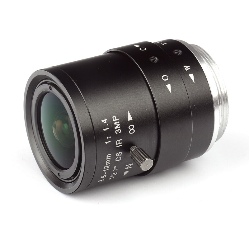 Omegon Objectif monture CS 2,8-12 mm, f/1,4