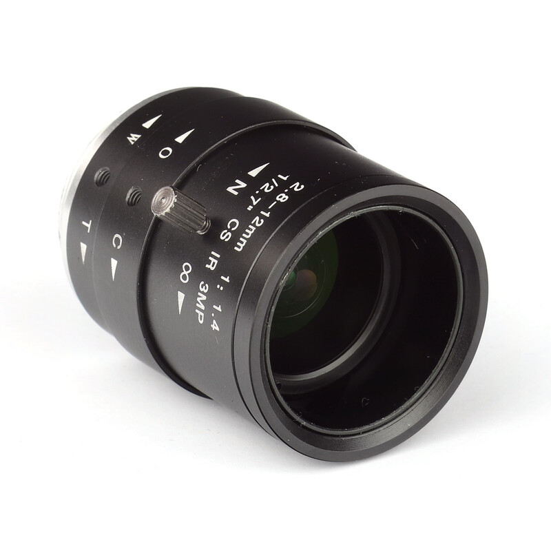 Omegon Objectif monture CS 2,8-12 mm, f/1,4