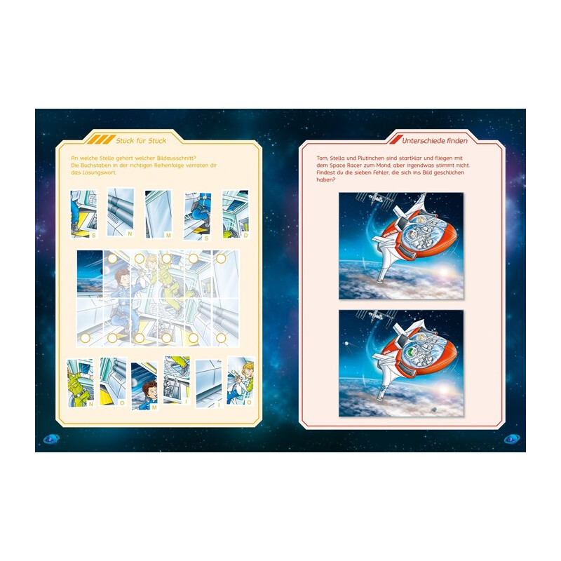 Tessloff-Verlag Le petit Major Tom. Le plaisir des devinettes Lune