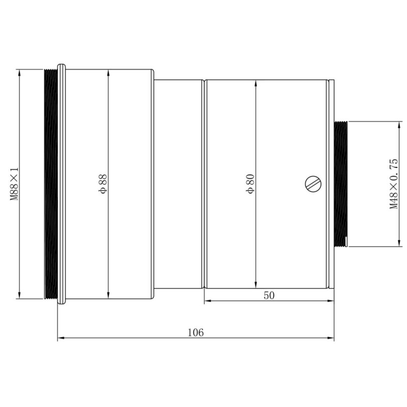 Omegon Apochromatischer Refraktor Pro APO AP 140/672 Triplet OTA