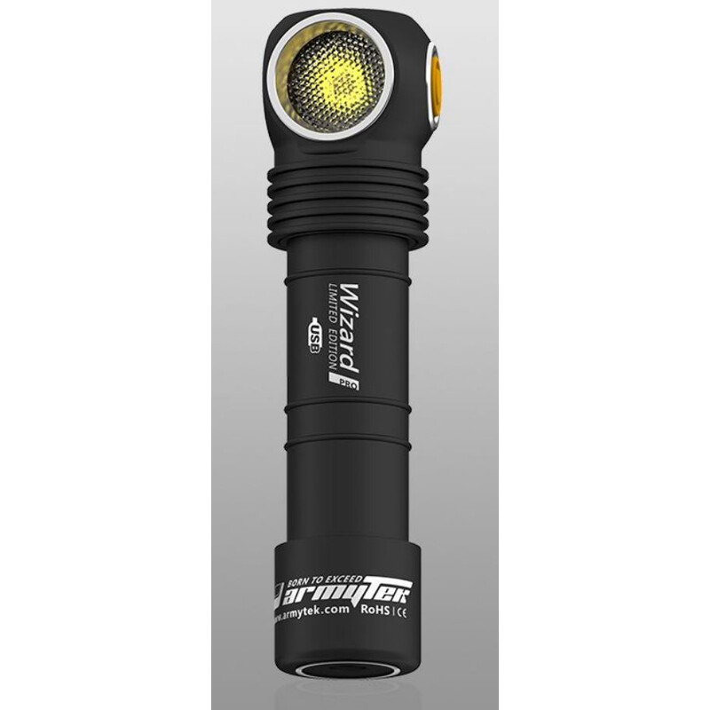 Armytek Wizard Pro Nichia Magnetlampe (warmes Licht)
