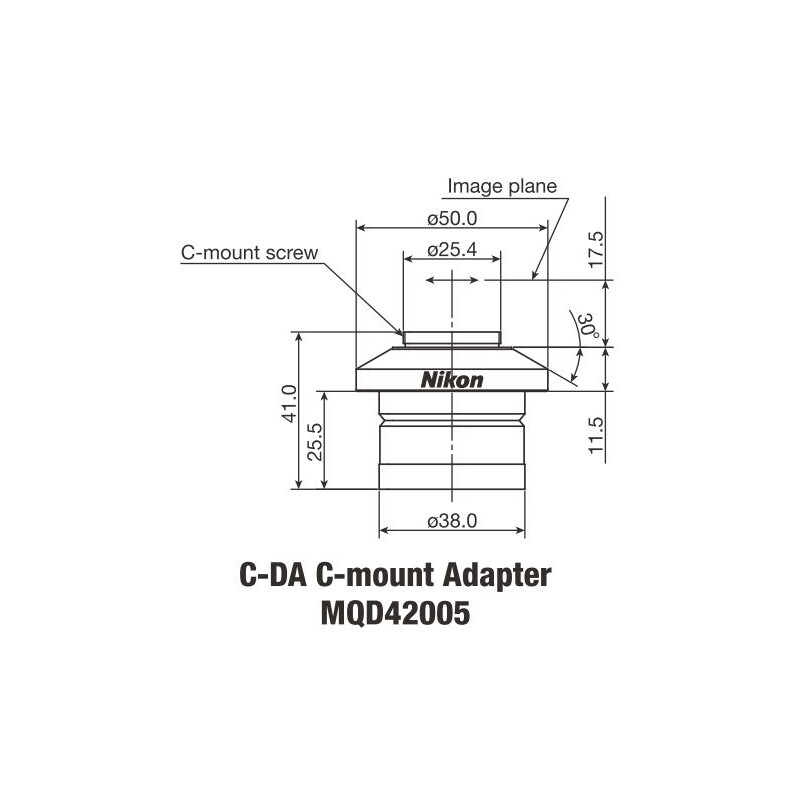 Adaptateur appareil-photo Nikon C-DA C-Mount Adapter