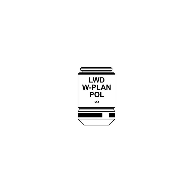 Objectif Optika IOS LWD W-PLAN POL objective 50x/0.75, M-1139