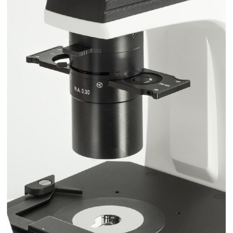 Microscope inversé Kern Trino, 100W HBO EPI-FL (B/G), Inf Plan 10/20/40/20PH, WF10x22, 30W Hal, OCM 165