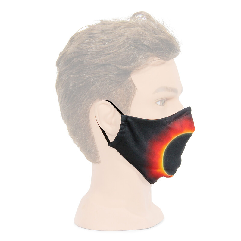 Masketo Masque facial avec motif astronomique Couronne solaire 5 pièces