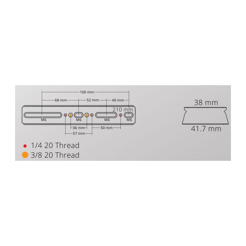 William Optics Queue d'aronde mâle DSD 210