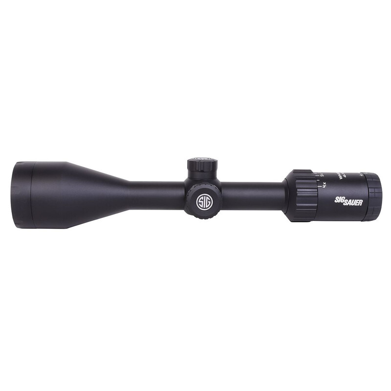 Lunette de tir Sig Sauer WHISKEY3 ZF 4-12x50 noir Ø1" HellFire Quadplex SFP