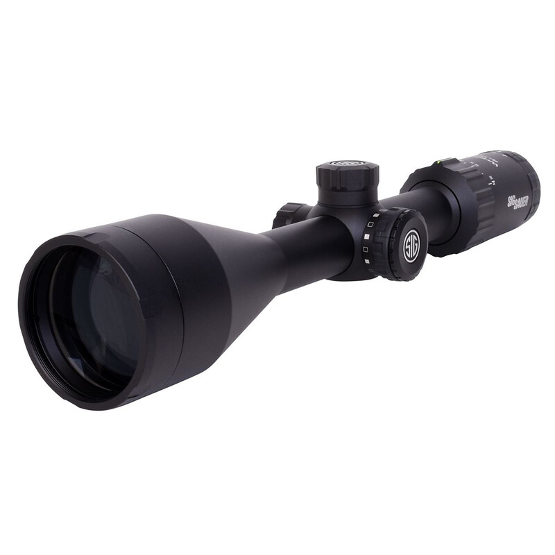 Lunette de tir Sig Sauer WHISKEY3 ZF 4-12x50 noir Ø1" HellFire Quadplex SFP