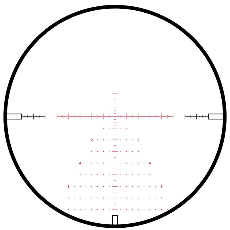 Lunette de tir HAWKE Frontier 1 pouce 5-25x50 SF IR Mil Pro