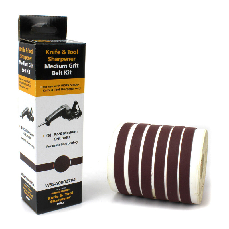 Work Sharp Assortiment de bandes d'affûtage 220