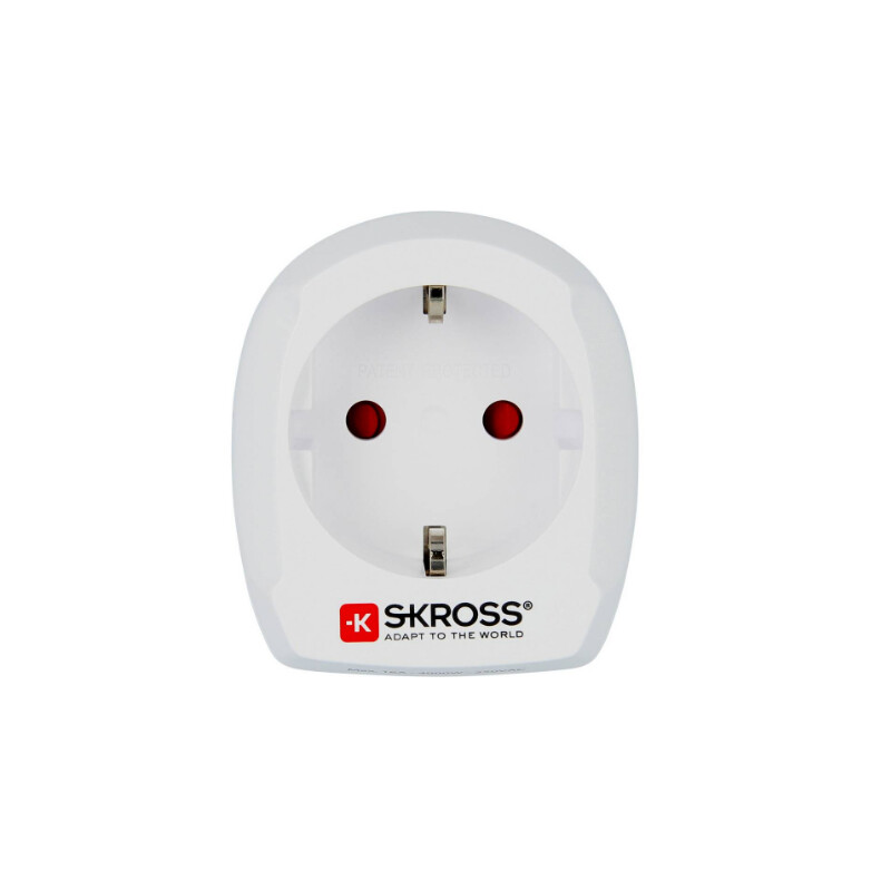Alimentation électrique Skross Adaptateur de voyage Europe vers Royaume-Uni